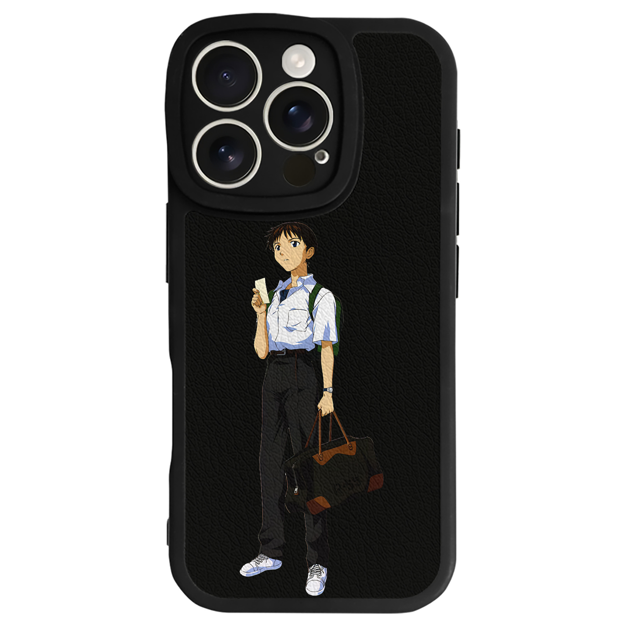 （画像用） EVA 新世紀エヴァンゲリオン 【iPhone 16シリーズ対応】シリコンスマホケース（レザー調） 材質：シリコン